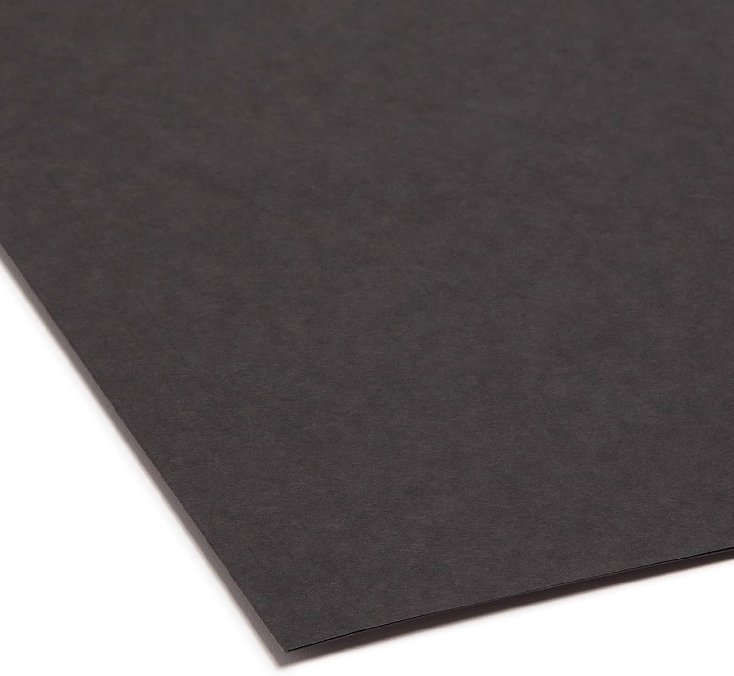 Smead Carpeta de archivos reversible, pestaña impresa de 12 corte, tamaño carta, negro, 100 por caja (10364)