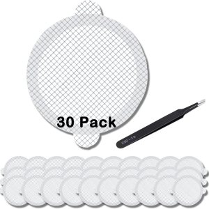 Calcomanías desechables para drenaje de ducha, 30 calcomanías de malla de 4.3 pulgadas con pinzas limpias, calcomanías de drenaje de ducha que no se Calcomanías desechables para drenaje de ducha, 30 calcomanías de malla de 4.3 pulgadas con pinzas limpias, calcomanías de drenaje de ducha que no se