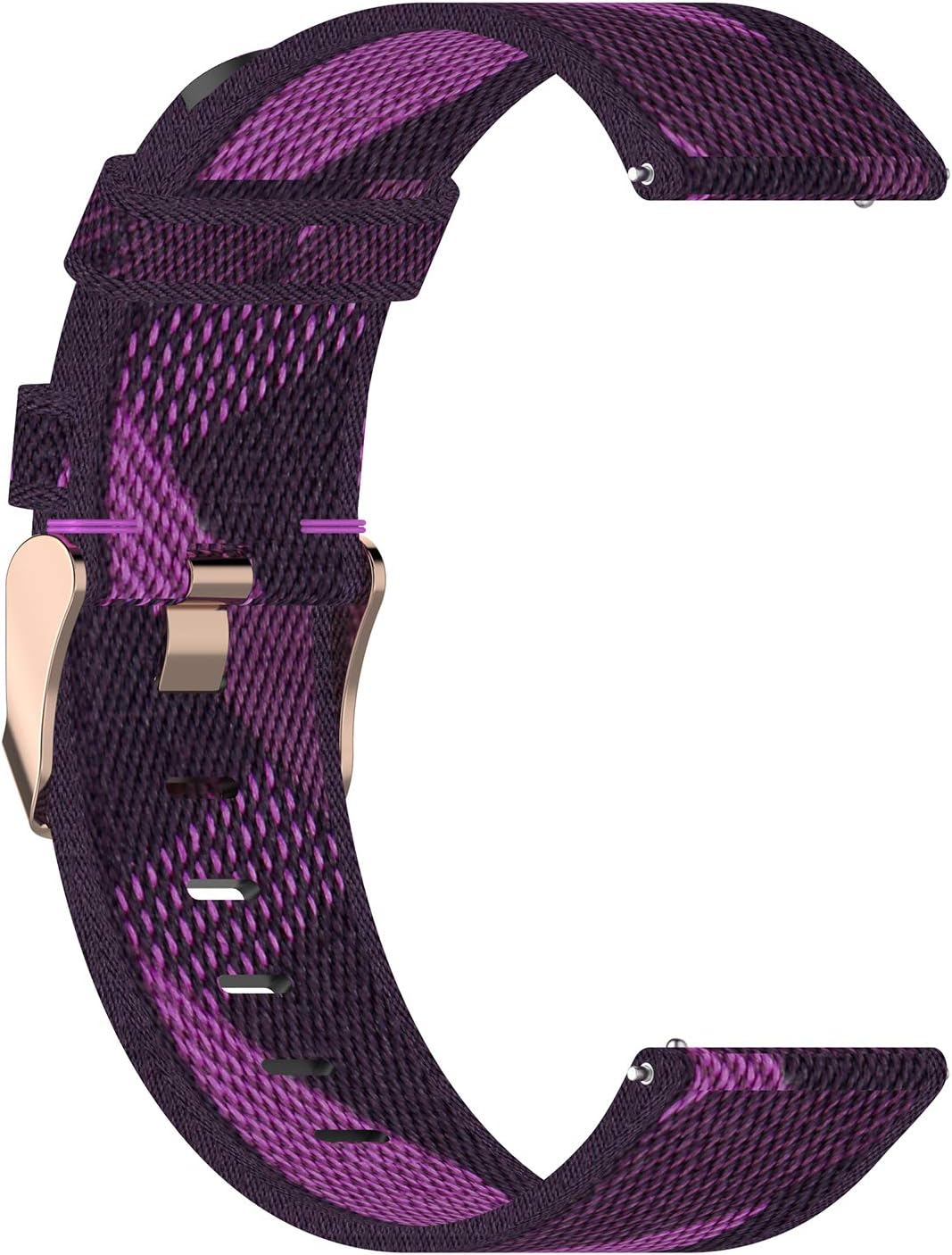 Chofit Compatible con Huawei Watch GT2 Pro Bandas para mujeres y niñas, 0.866 in de nailon tejido de liberación rápida correa de repuesto para
