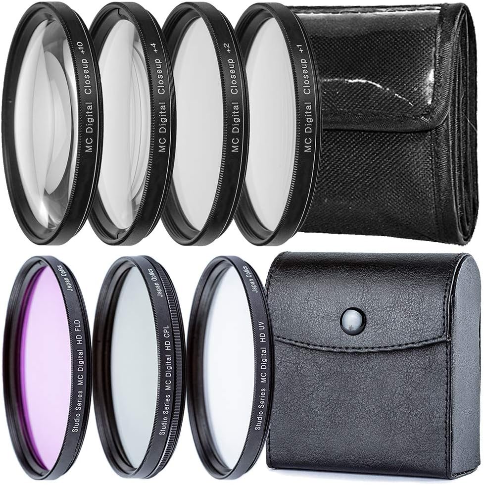 Ultimaxx El paquete profesional de accesorios Nikon P950 incluye tarjeta de memoria SanDisk Ultra 64GB SDXC, 67MM 4PC Macro Close-Up Set, kits de