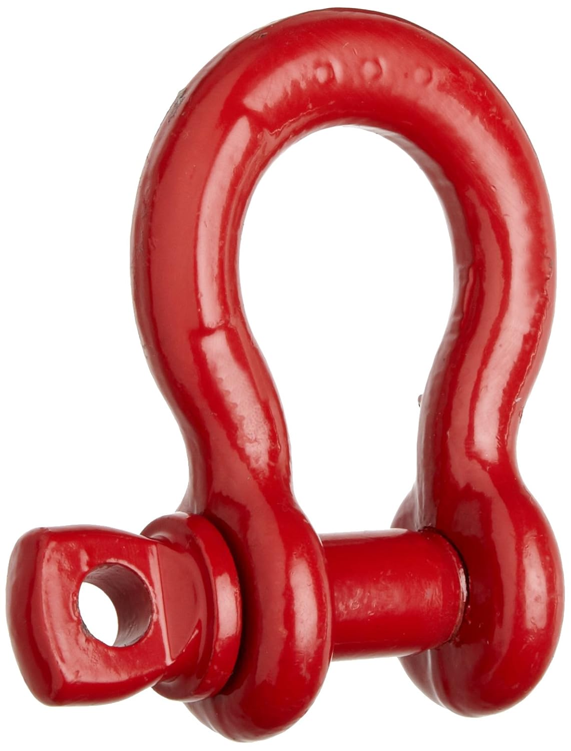 Crosby 1018482 Grillete de anclaje de pasador de tornillo S-209 de acero al carbono, color propio, límite de carga de trabajo de 3-14 toneladas,