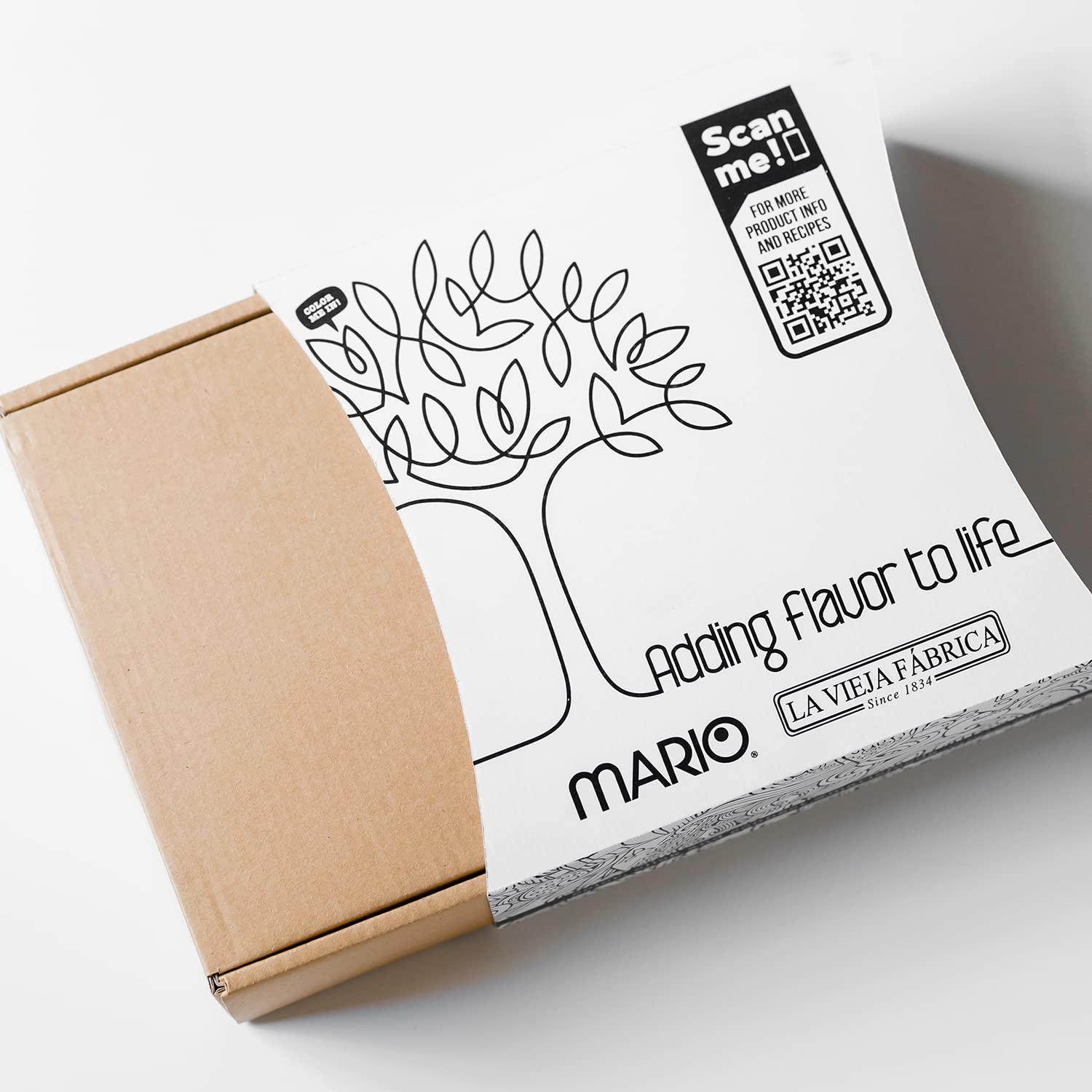 La Vieja Fabrica – Caja de regalo para untar de frutas, incluye mermelada de naranja dulce, melocotón, albaricoque, frambuesa y fresa, 9.9 onzas (5