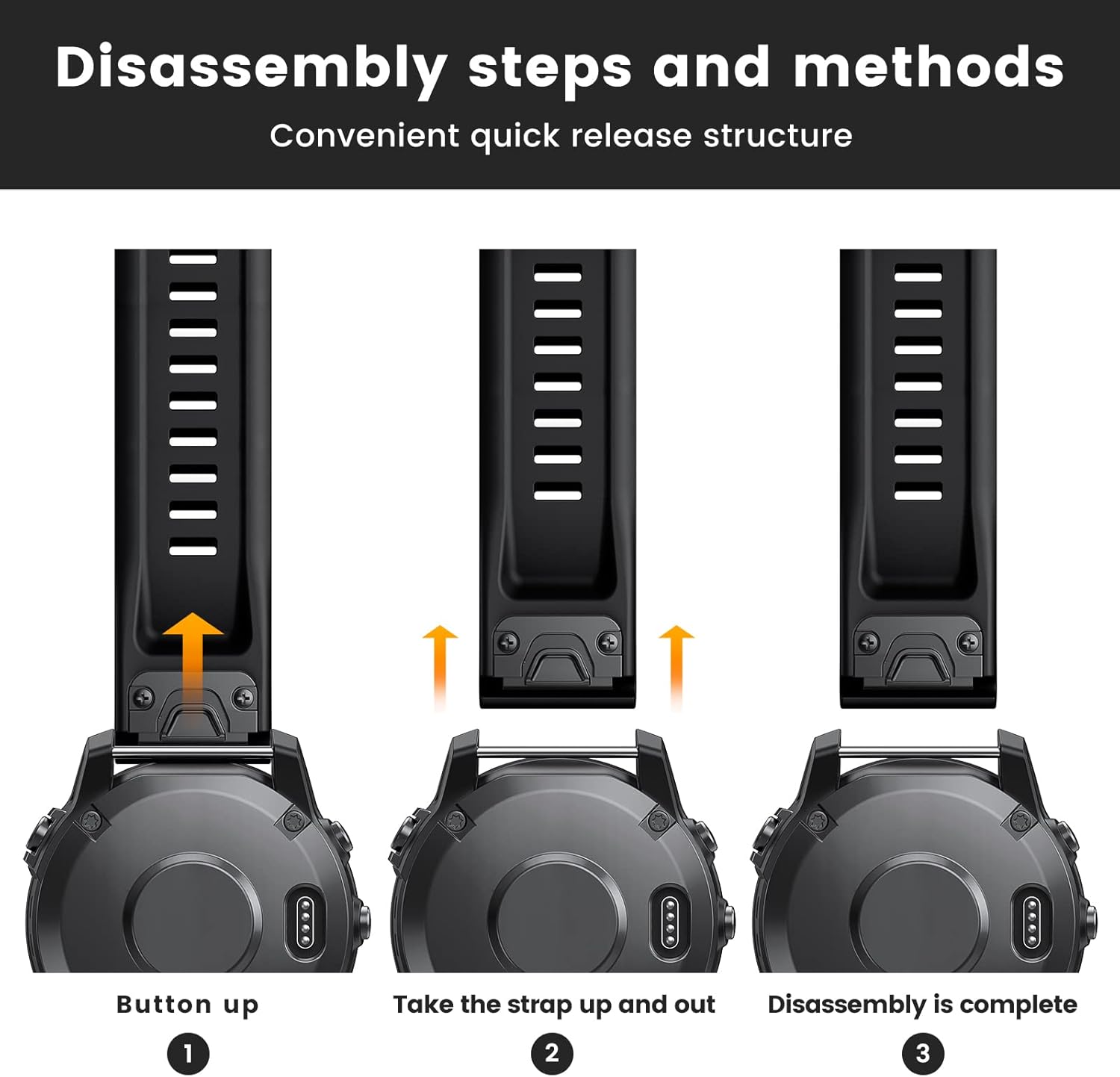 ANCOOL Compatible con Garmin Fenix 7X Band, 0.86 pulgadas de silicona suave de fácil ajuste para reloj inteligente Fenix 5XFenix 6XFenix 5X