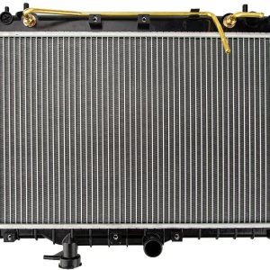 KAX CU2338 Radiador completo para Accent 2000 2001 2002, radiadores de motor de núcleo de aluminio reemplazar # CU2338 11 pieza OEM KAX CU2338 Radiador completo para Accent 2000 2001 2002, radiadores de motor de núcleo de aluminio reemplazar # CU2338 11 pieza OEM