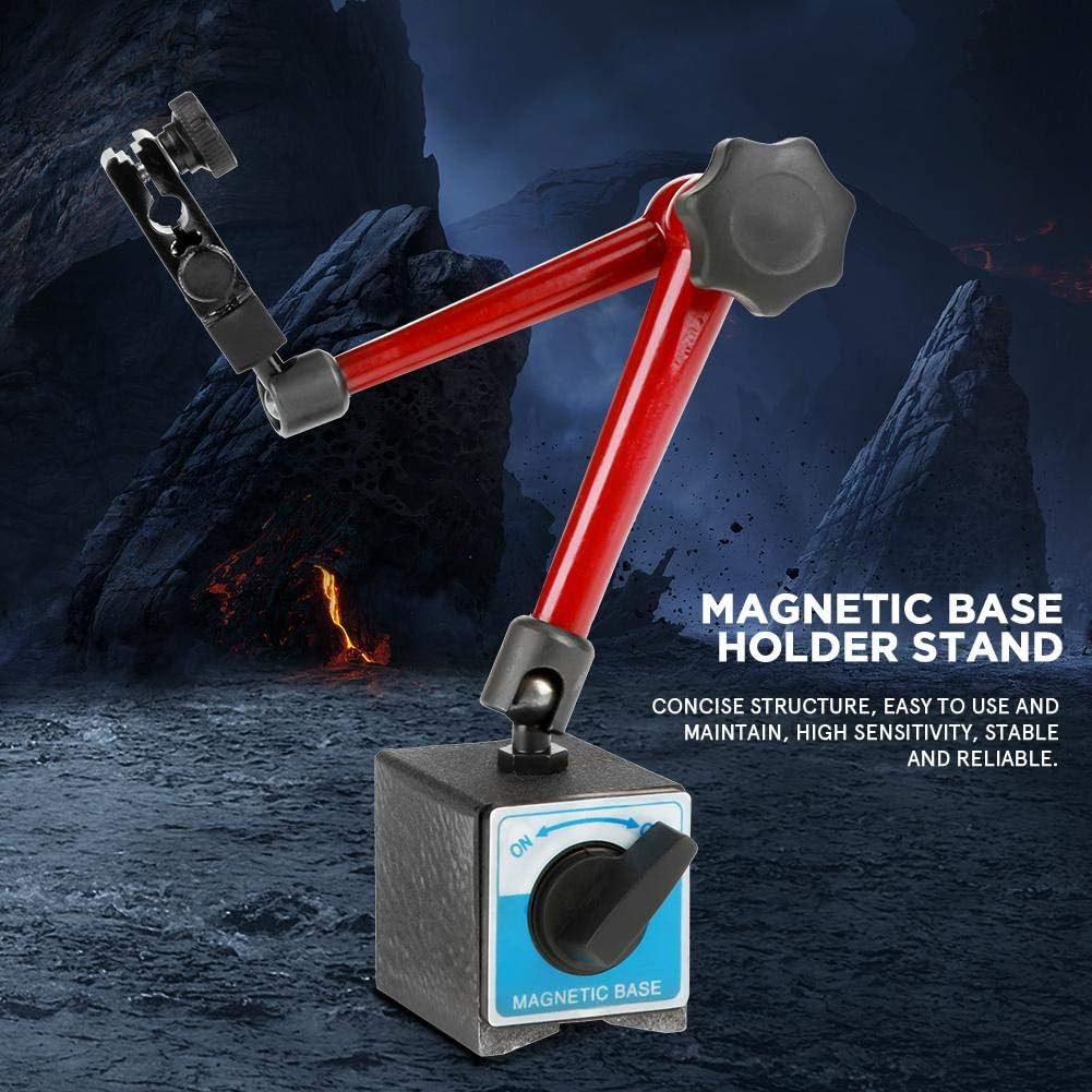 Ejoyous Soporte de base magnética, 13.780 in13.78 pulgadas, soporte de base magnética universal ajustable, soporte de base magnética resistente para