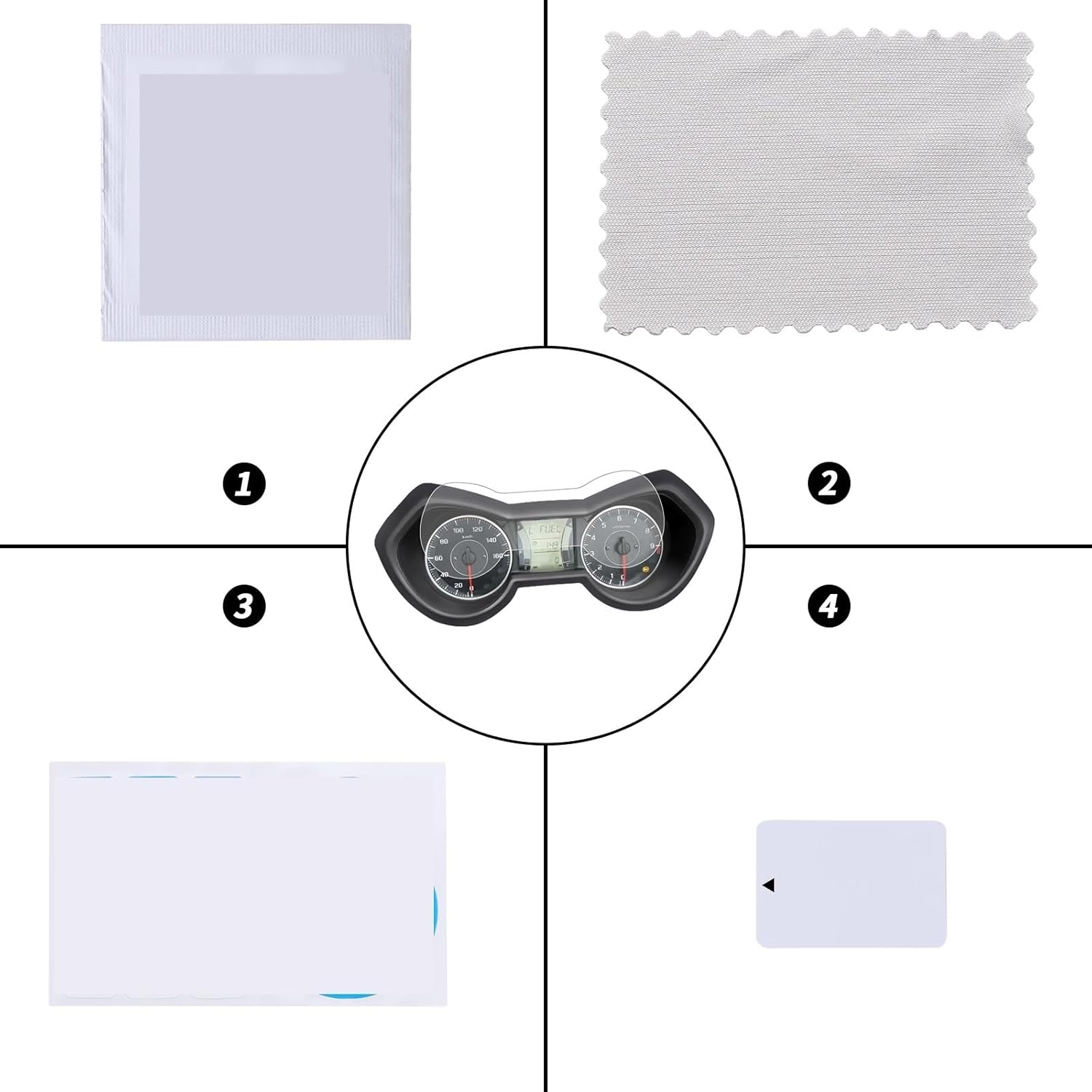 LAHTI Dashboard Screen Protector For Yam&aha XMAX X Max X-MAX 125 300 400 2017-2023 Motorcycle Scratch Cluster Screen Protection Film Protector