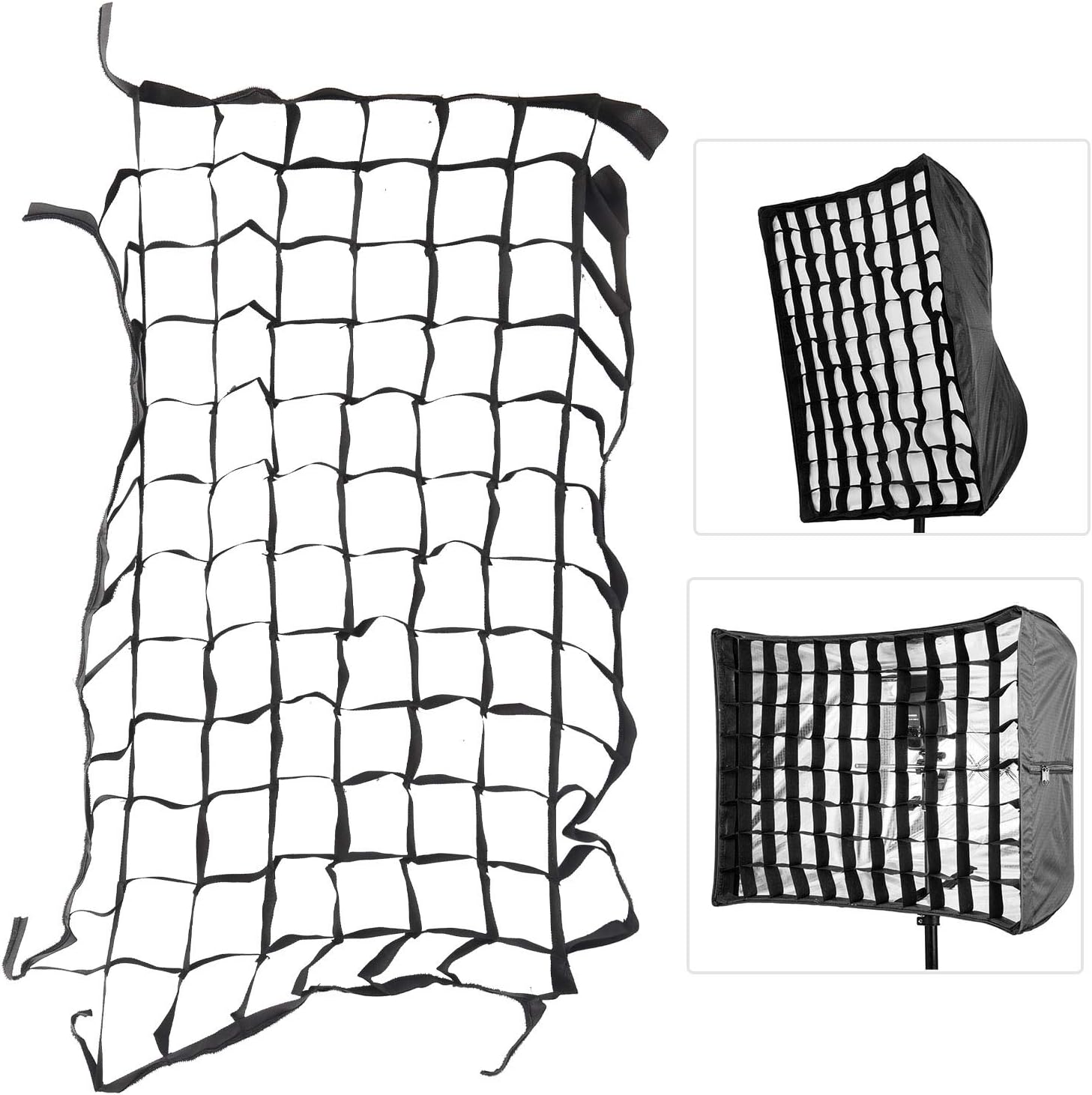 Xcello Softbox – Rejilla celular para softbox para softboxes de estudio de 19.7 x 27.6 in