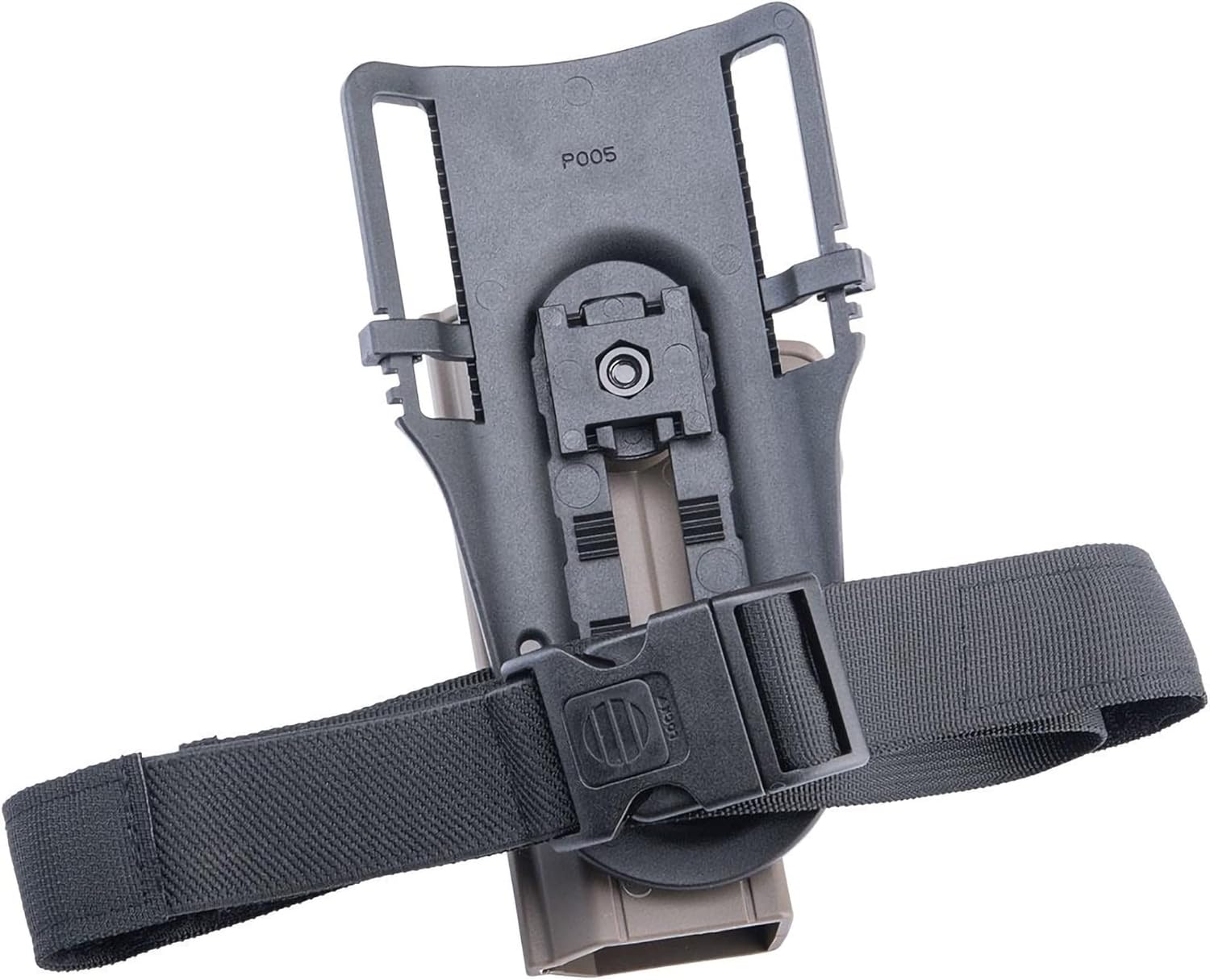 Evike Airsoft – Funda ajustable Matrix Hardshell para pistolas STI Hi-Capa 2011 Series Airsoft (Tipo BronceadoMontaje de Paseo Bajo)