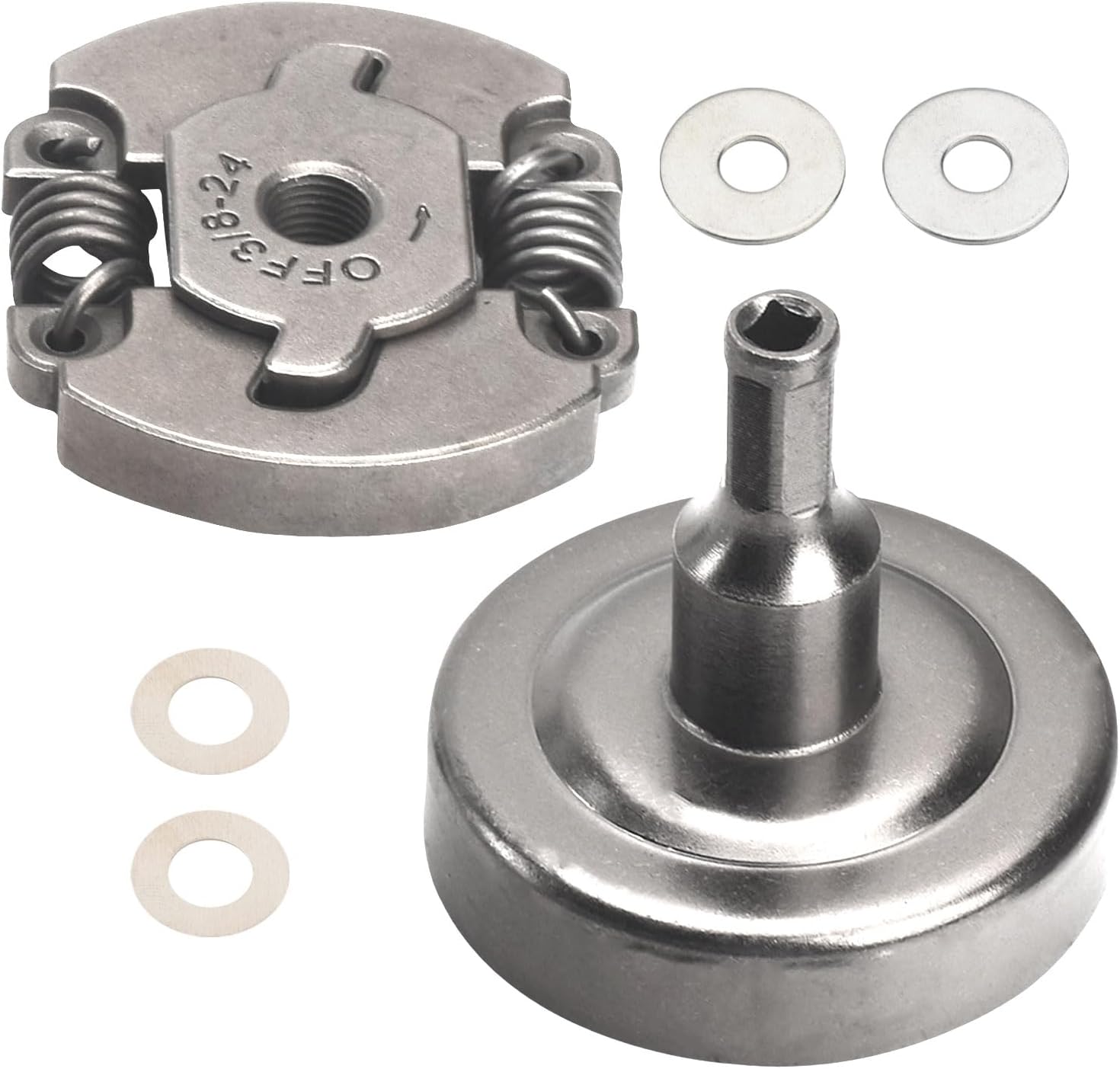 DECKMAN 753-06281 75306281 Conjunto de embrague compatible con recortadora de cuerda MtdCraftsmanCUB-CadetTroybilt 316791960, 316791961, 316791910,