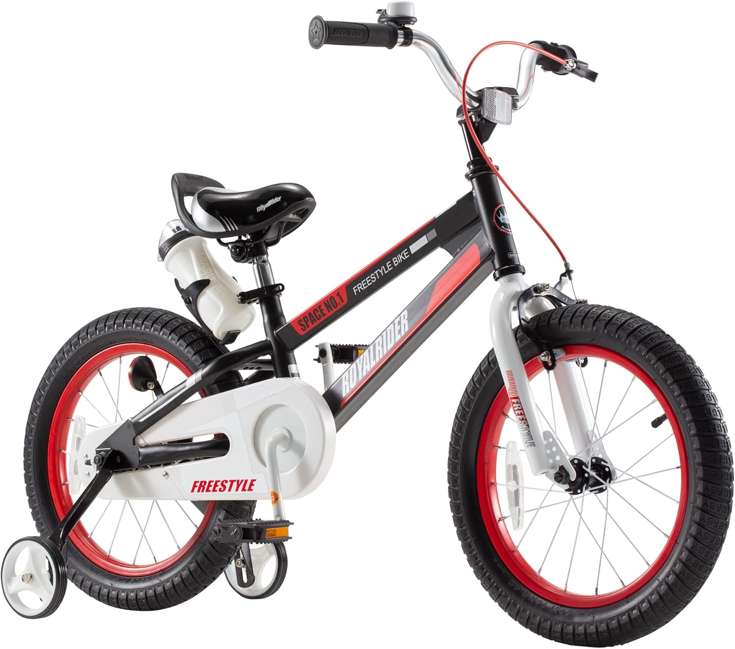 Royalbaby Freestyle – Bicicleta infantil con 2 frenos de mano, 12, 14, 16, 18, 20 pulgadas, para niños y niñas de 3 a 12 años