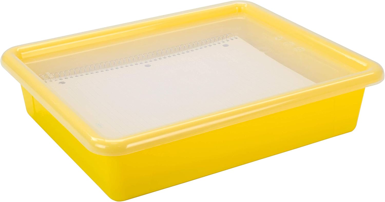 Bandeja Storex de almacenaje con tapa