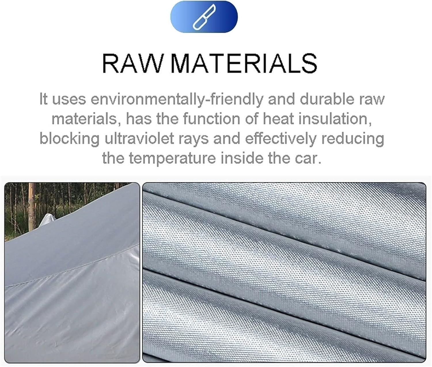 Funda impermeable para automóvil compatible con Dacia Duster Logan MCV Sandero a prueba de polvo, viento, lluvia, nieve, clima, protege eficazmente