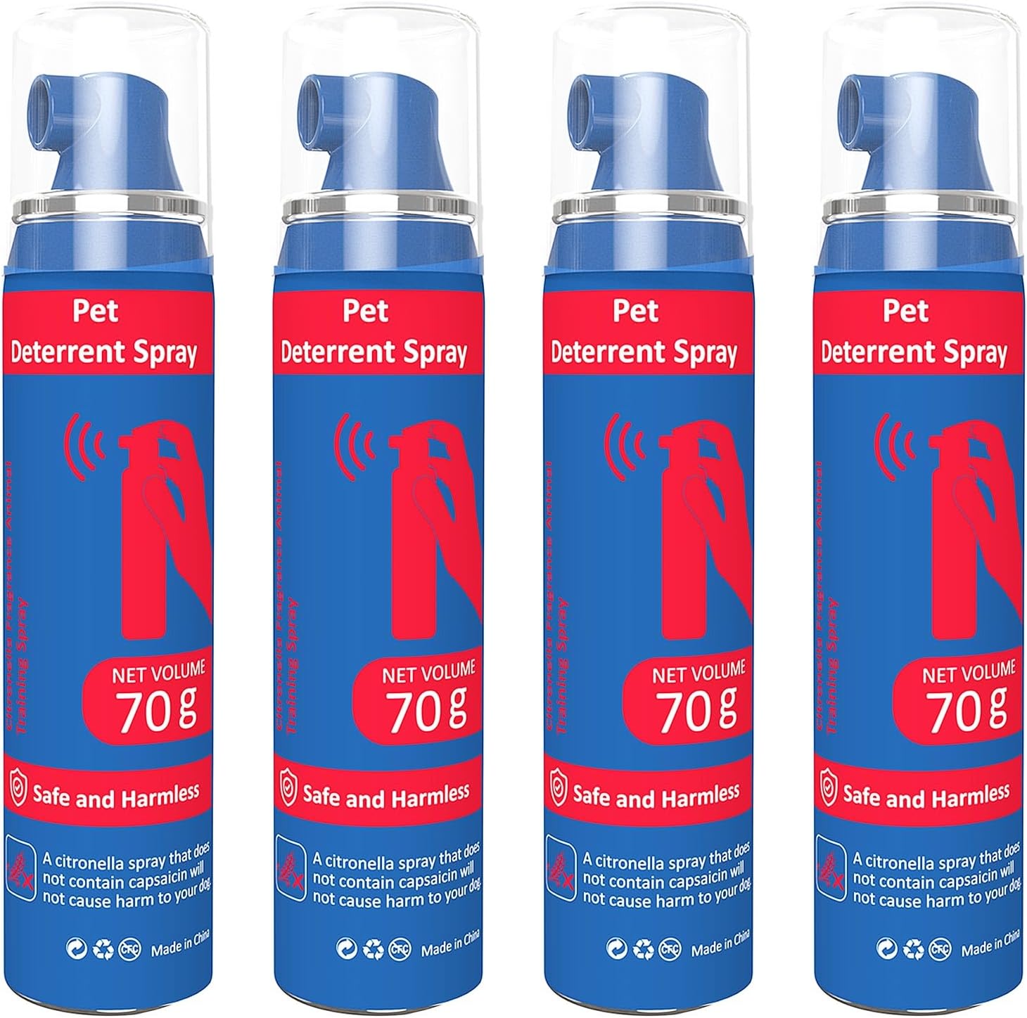 Aerosol para instructores para perros, 2.4 fl oz (2.4 fl oz) para disuasoriocorrecto para mascotas, seguro y eficaz para dejar de ladrar, saltar,