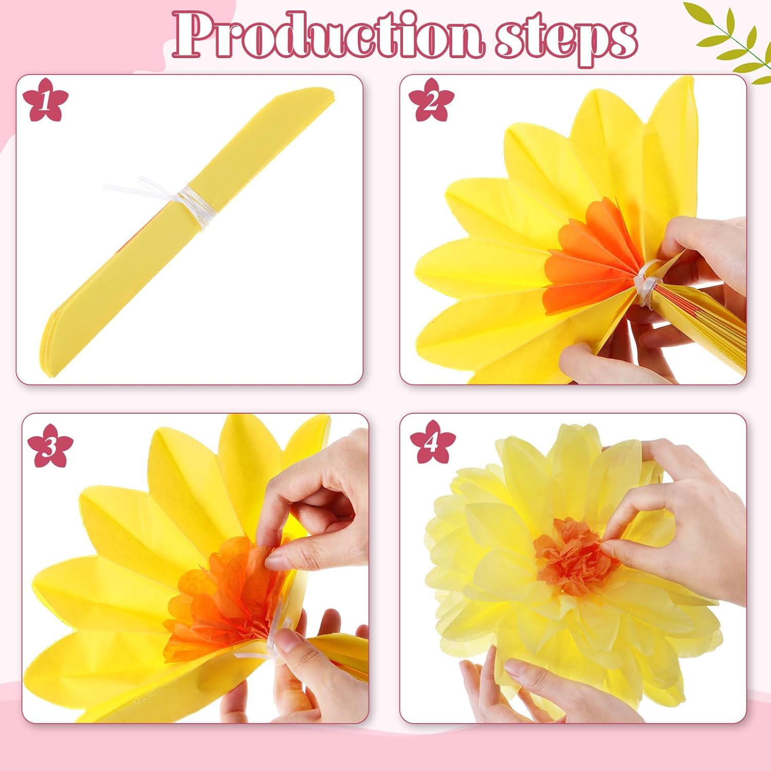 18 piezas de flores de papel mexicanas coloridas para fiesta, flores de papel de seda para carnaval mexicano, flores de papel para telón de fondo de