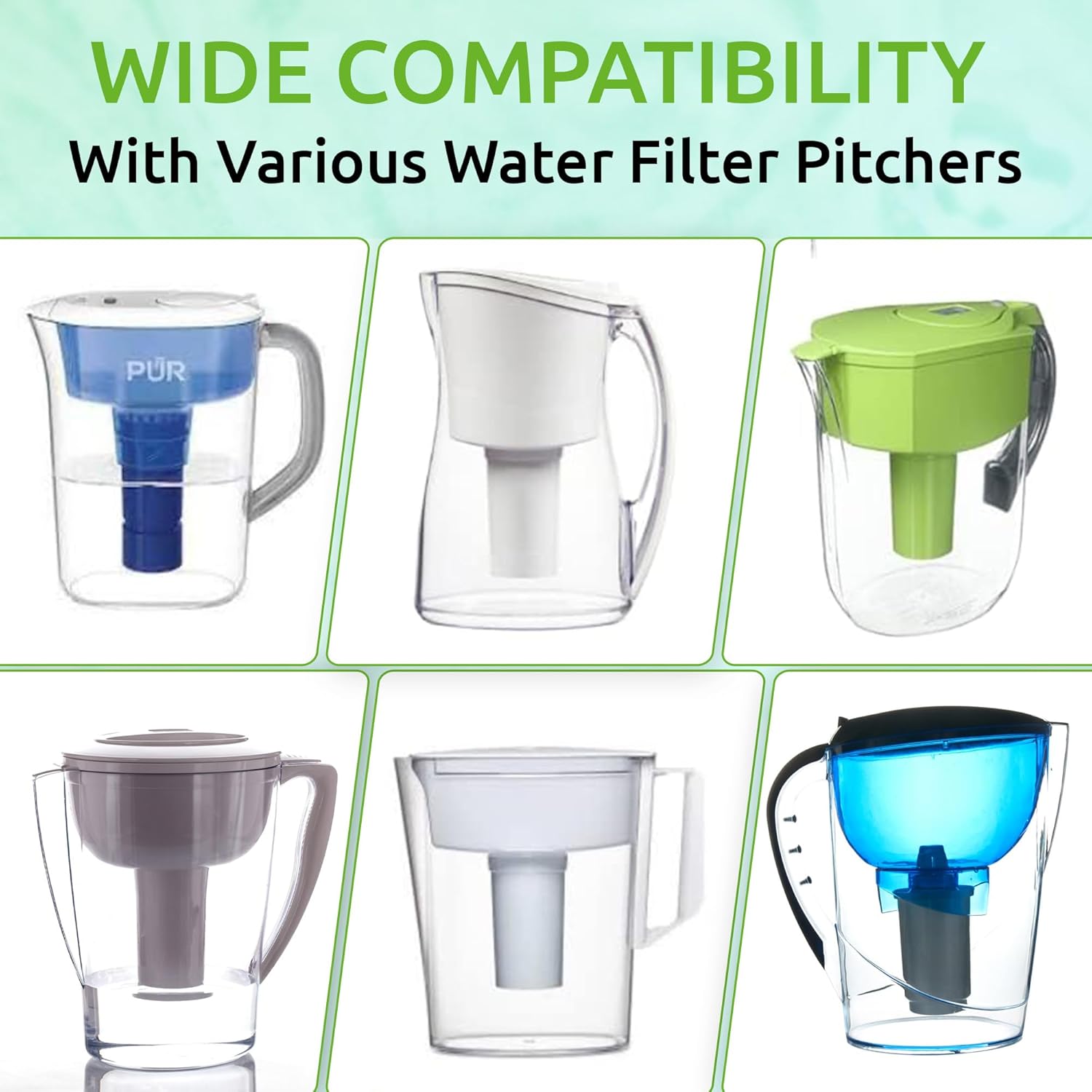 3 cápsulas de repuesto para purificador de agua dura para estuche FilR con carbón activado y resina iónica, cápsulas de filtro de agua dura de larga