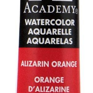 Grumbacher Academy – Pintura de acuarela, 0.25 onzas, naranja lizarina (A005) Grumbacher Academy – Pintura de acuarela, 0.25 onzas, naranja lizarina (A005)