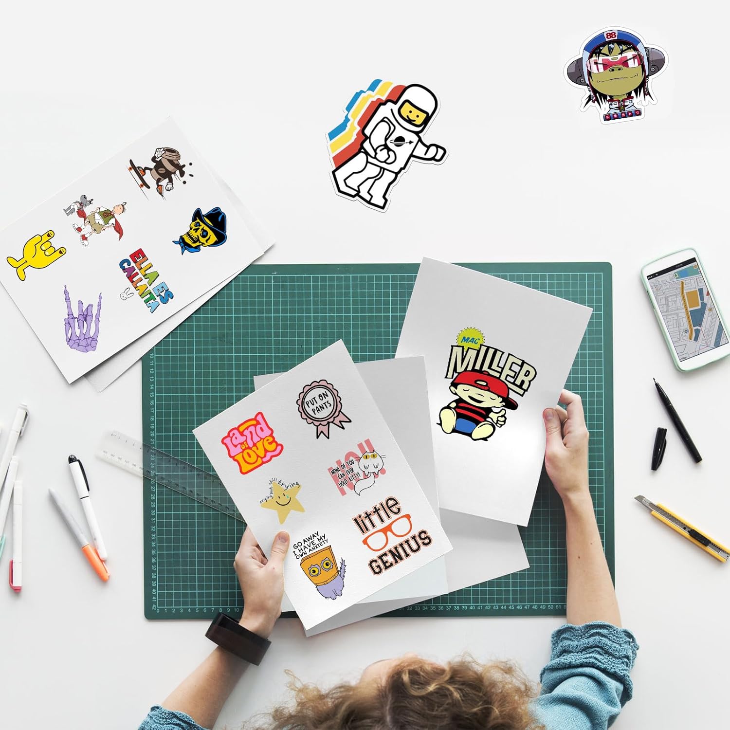 MECOLOUR Papel adhesivo de vinilo imprimible, 30 unidades, color blanco mate, impermeable, 8.5 x 11 pulgadas, para impresora de inyección de tinta e