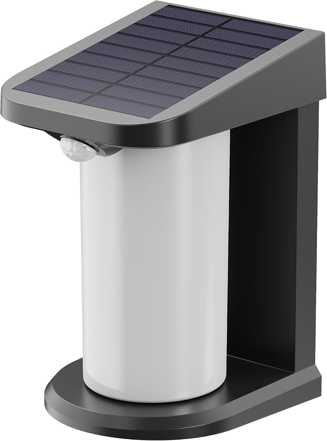 Luces solares de movimiento para exteriores, 2 modos de iluminación, IP54 impermeable, encendidoapagado automático, inalámbrico, adecuado para valla