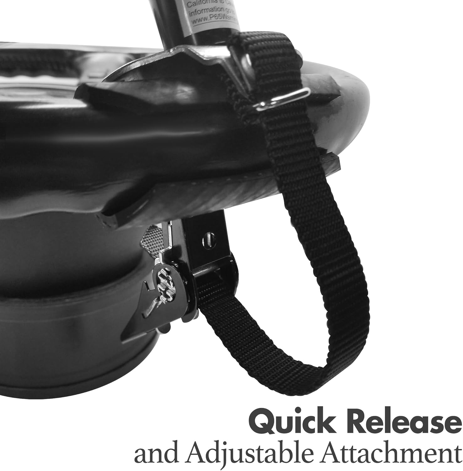QUICK-KNOB Pomo giratorio para volante, liberación rápida y sin rodamientos para una larga vida útil, ideal para conductores de camiones, universal,