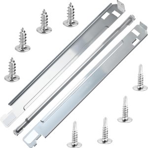 puxyblue – Kit de apilamiento de lavandería KSTK2 WSTK2 de 29 pulgadas, accesorios de acero cromado para lavadora y secadora L.G puxyblue – Kit de apilamiento de lavandería KSTK2 WSTK2 de 29 pulgadas, accesorios de acero cromado para lavadora y secadora L.G