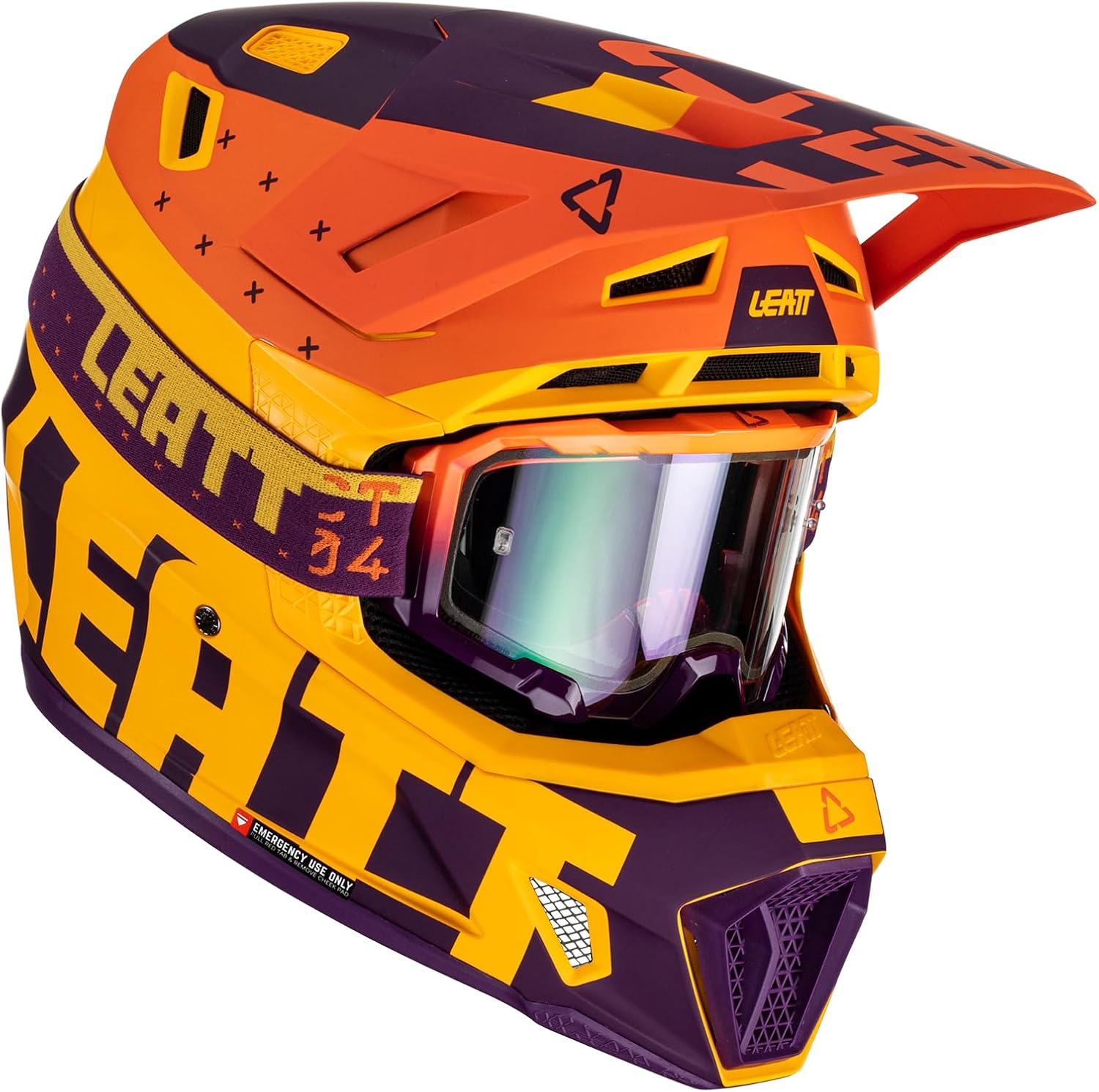 Leatt Kit Casco Moto 7.5 V23 Azul #XS 20.9-21.3 in