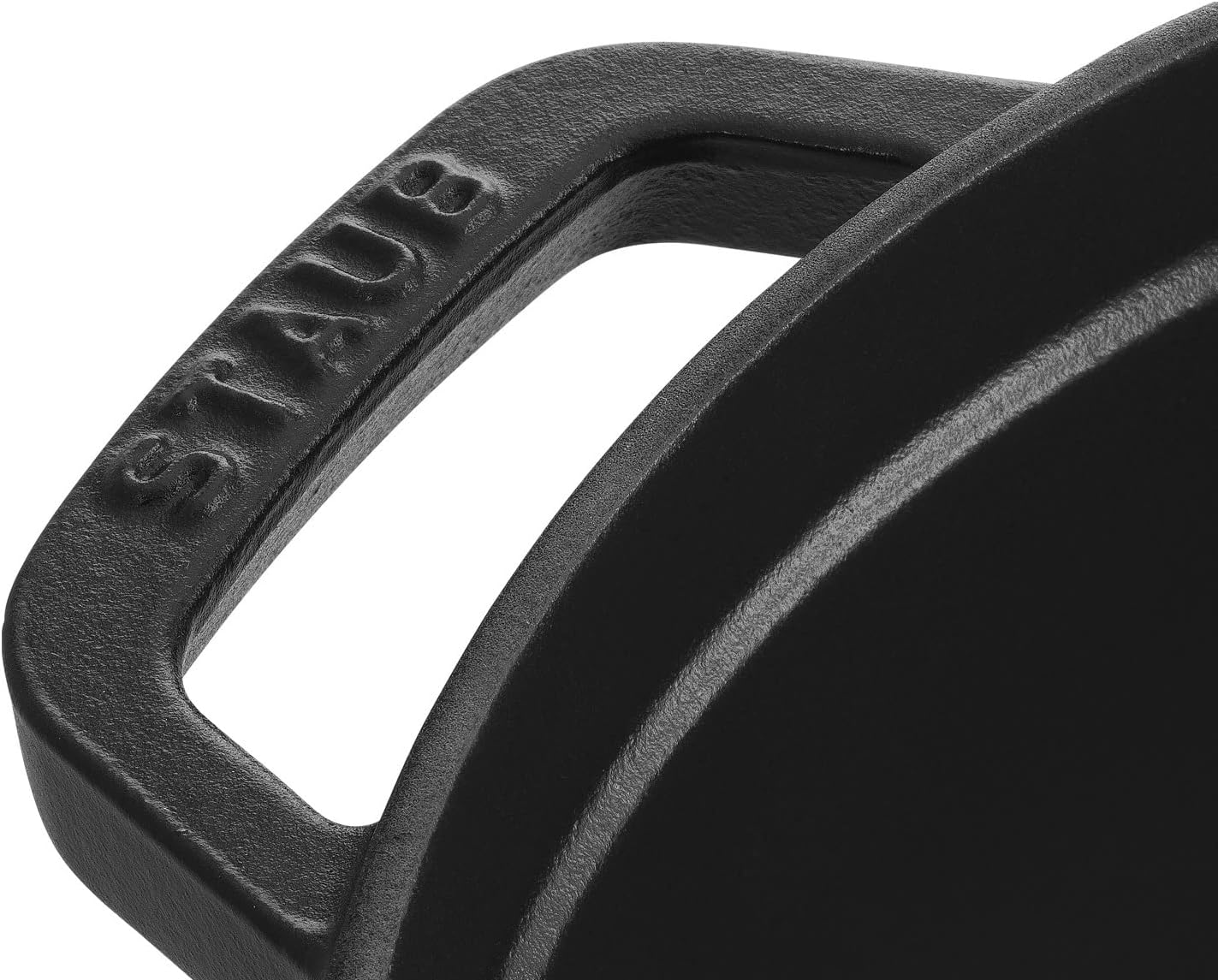 STAUB Cocotte redondo de hierro fundido, 11.0 in, negro