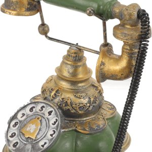 EXCEART Teléfono fijo rotativo retro tradicional retro con cable Teléfono vintage Rotary Dial Teléfono antiguo Teléfono fijo para oficina en casa EXCEART Teléfono fijo rotativo retro tradicional retro con cable Teléfono vintage Rotary Dial Teléfono antiguo Teléfono fijo para oficina en casa