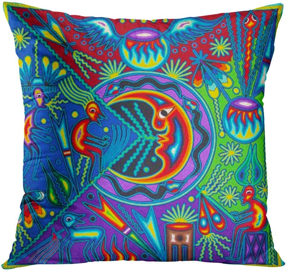 Britimes – Juego de 4 fundas de almohada decorativas para cama, sofá, sofá, fundas de almohada, 18 x 18in, 4 unidades