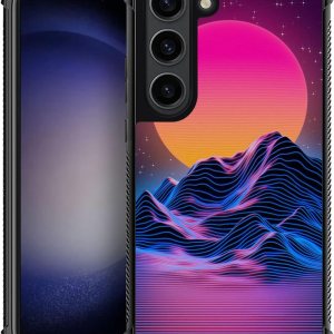 CARLOCA Synthwave – Funda compatible con Samsung Galaxy S23, diseño gráfico de identidad retro, a prueba de golpes, antiarañazos, acrílico duro para CARLOCA Synthwave – Funda compatible con Samsung Galaxy S23, diseño gráfico de identidad retro, a prueba de golpes, antiarañazos, acrílico duro para