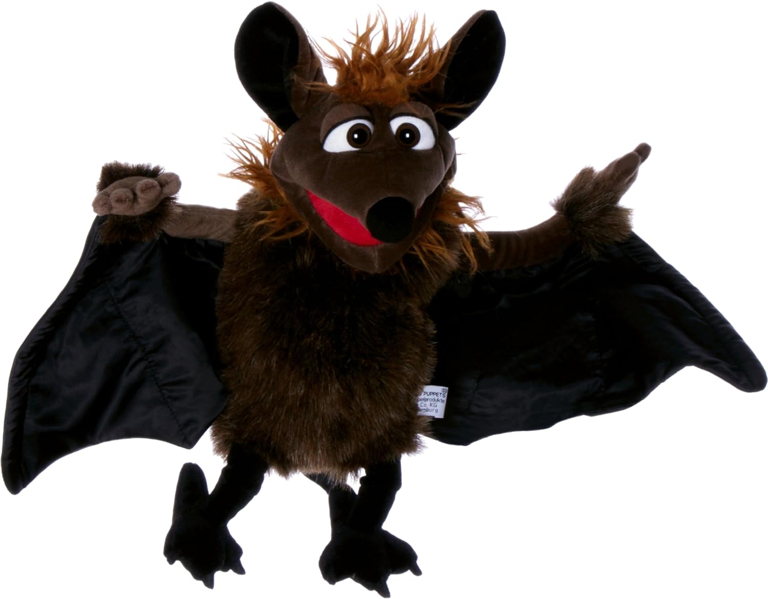 Living Puppets – Ren el murciélago volador de 26 pulgadas, marioneta de mano de felpa para niños y niñas