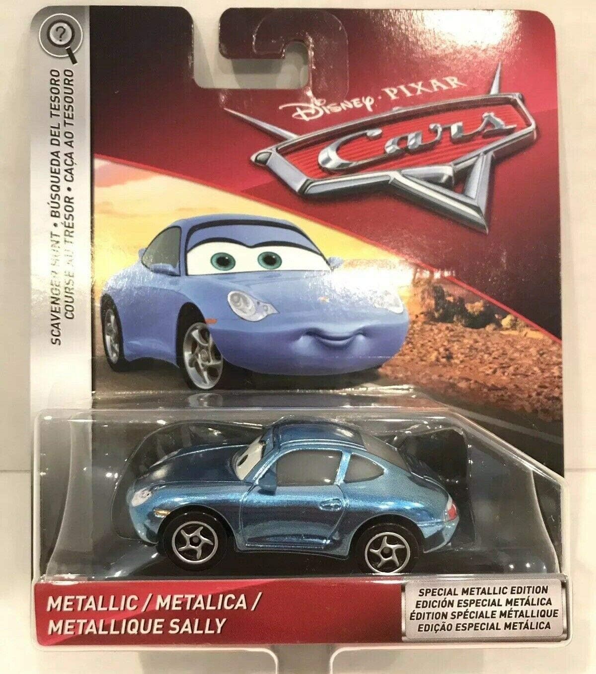 Disney Cars Toys Sally metálico
