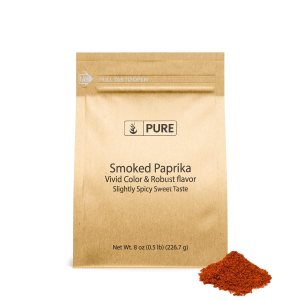 Pure Original Ingredients Pimentón ahumado (8 onzas) Especias y condimentos, sabor ahumado y ligeramente picante Pure Original Ingredients Pimentón ahumado (8 onzas) Especias y condimentos, sabor ahumado y ligeramente picante