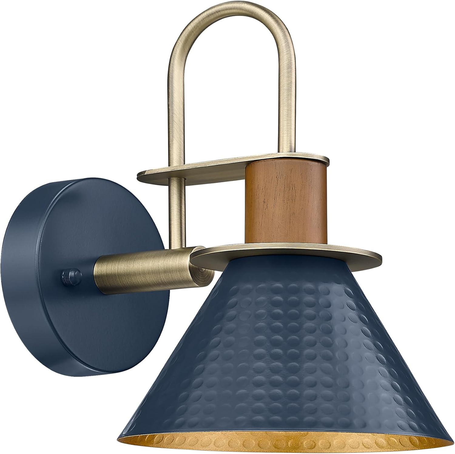 HWH – Apliques de pared rústicos, lámpara de pared industrial para interiores, cuello de cisne, 1 luz de tocador de granero para baño, dormitorio,