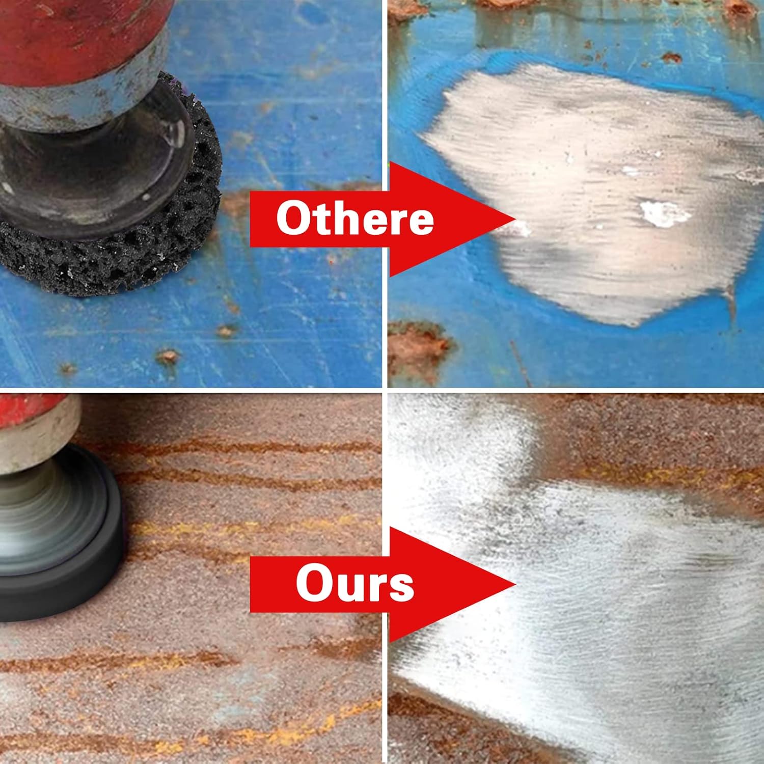 15 discos de tira fácil de cambio rápido de 2 pulgadas para taladros, amoladora de troquelado, limpieza y eliminación de pintura, soldaduras de