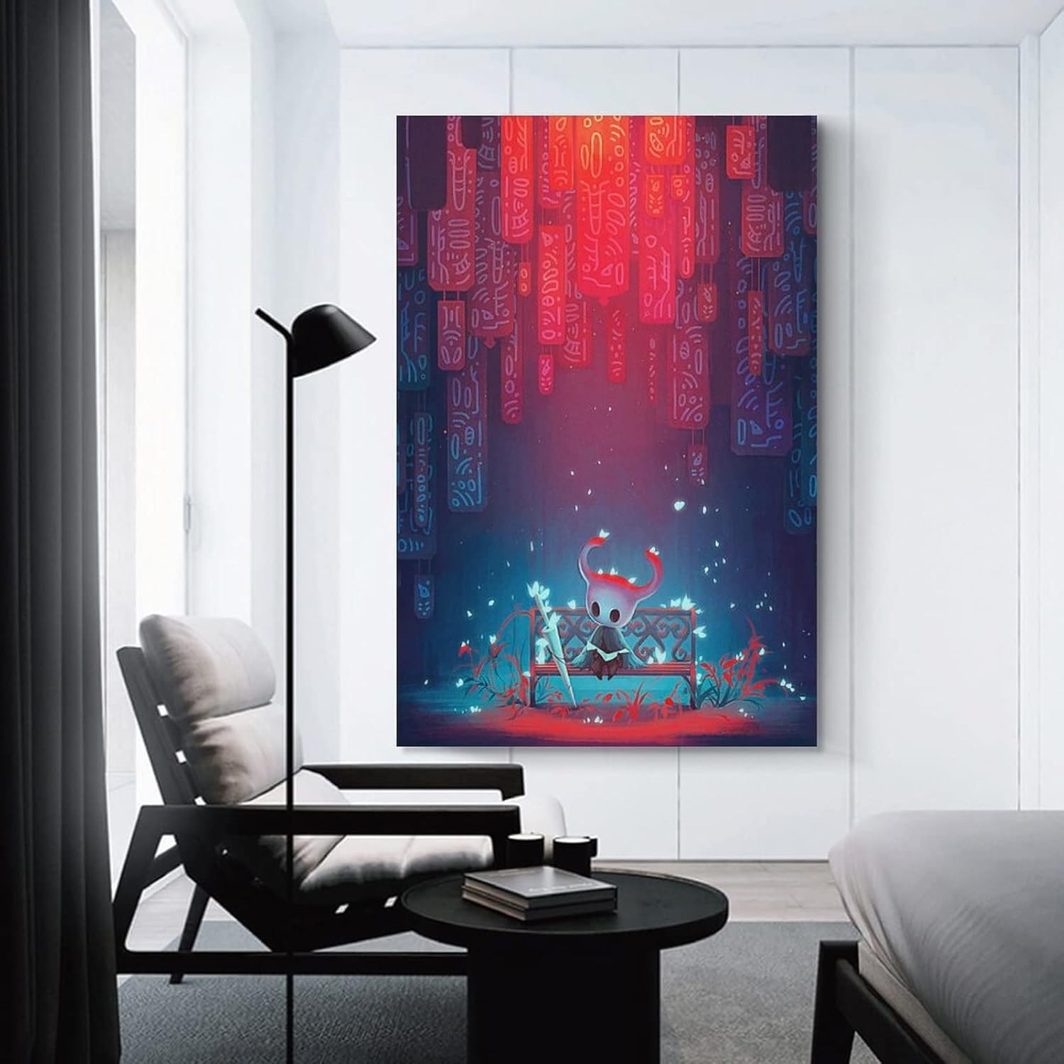 SNKB Póster de caballero hueco, pintura decorativa, lienzo, arte de pared, para sala de estar, dormitorio, 16 x 24 pulgadas (15.7 x 23.6 in)