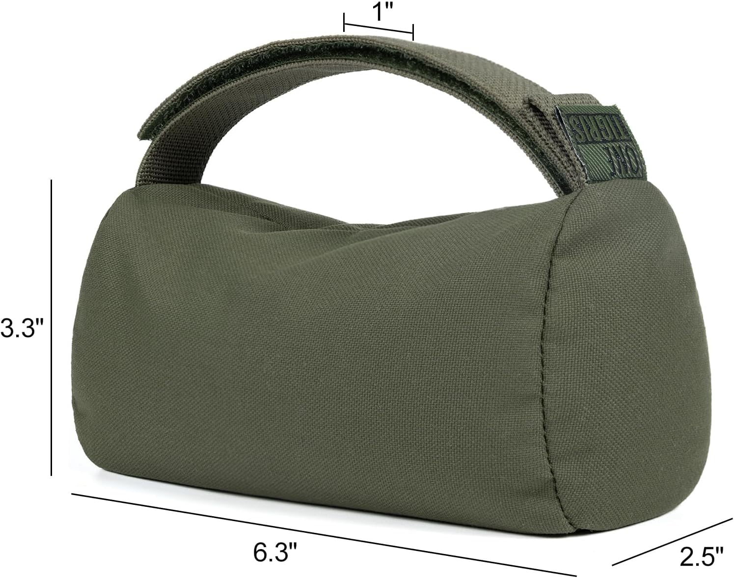 OneTigris Bolsa de descanso de tiro, bolsas de descanso de banco de tiro prellenadas, bolsas de soporte para pistola delantera y trasera, bolsas de