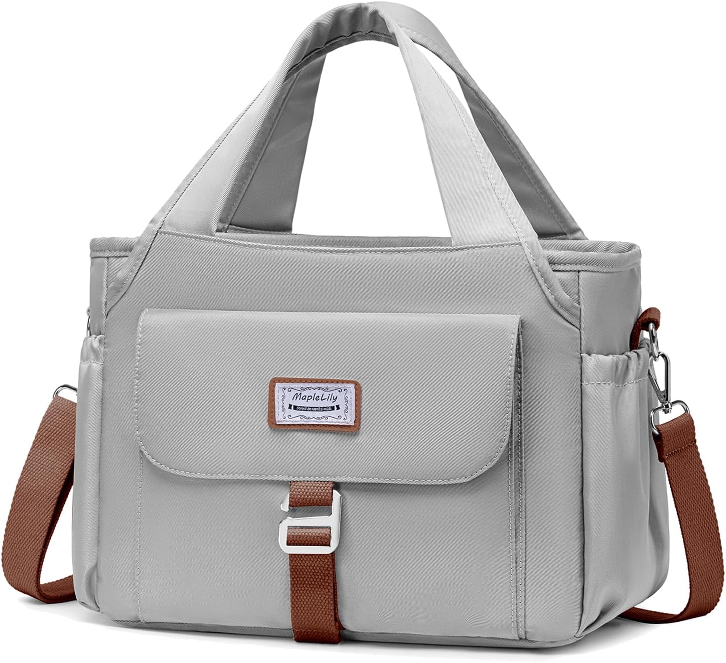 Lonchera para hombres y mujeres, lonchera grande aislada, bolsa de almuerzo a prueba de fugas para adultos, bolsa de almuerzo reutilizable con