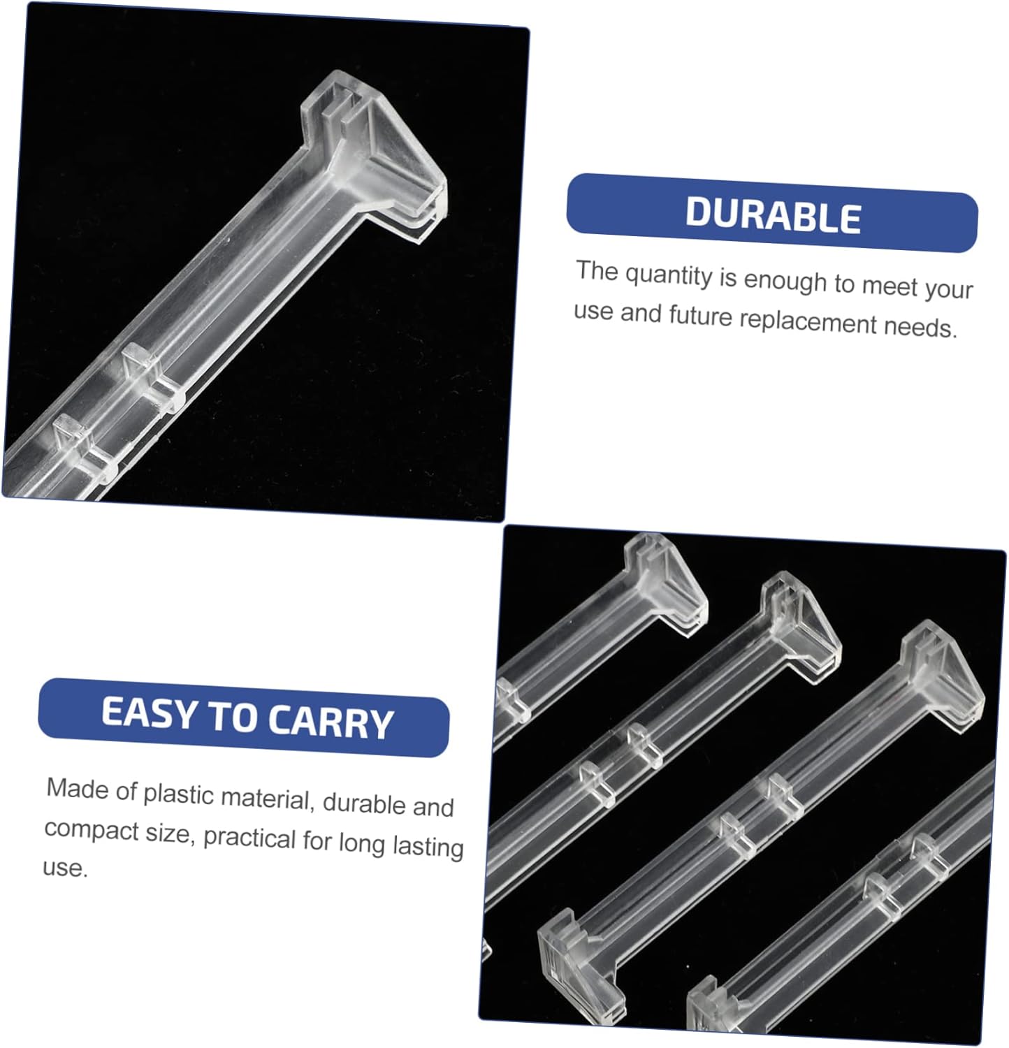 Garneck 4 unids Conector de esquina Vertical Ciego Reemplazo Listones Accesorios Persianas Persianas Reemplazo Vertical Paneles Persianas