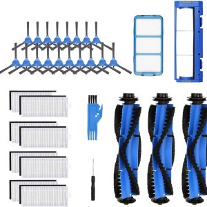 Paquete de 33 piezas de repuesto compatibles con Eufy RoboVac 11S, RoboVac 30, RoboVac 30C, RoboVac 15C, RoboVac 12, RoboVac 35C, accesorios Paquete de 33 piezas de repuesto compatibles con Eufy RoboVac 11S, RoboVac 30, RoboVac 30C, RoboVac 15C, RoboVac 12, RoboVac 35C, accesorios