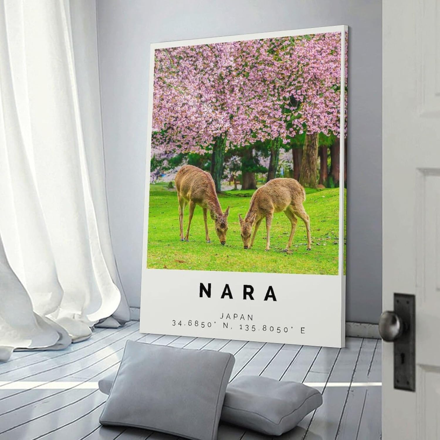Arte De Pared De Nara, Decoración De Fotos De Nara, Impresión De Viaje De Regalo De Nara, Canvas Wall Art Print Poster For Home School Office Decor