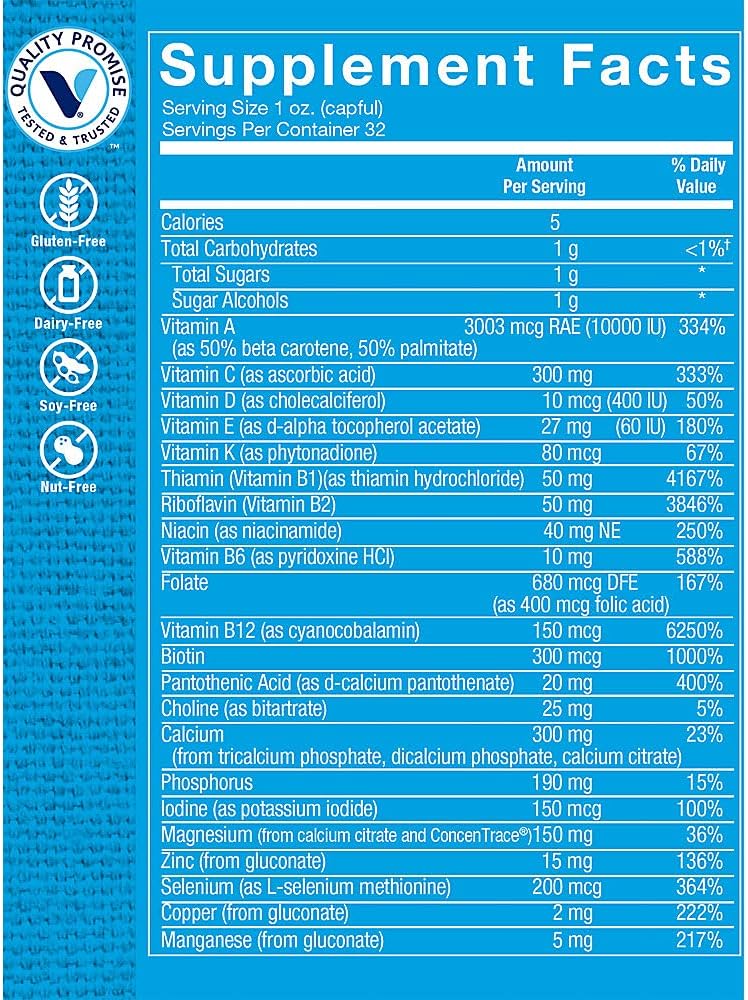 The Vitamin Shoppe Líquido multivitamínico líquido