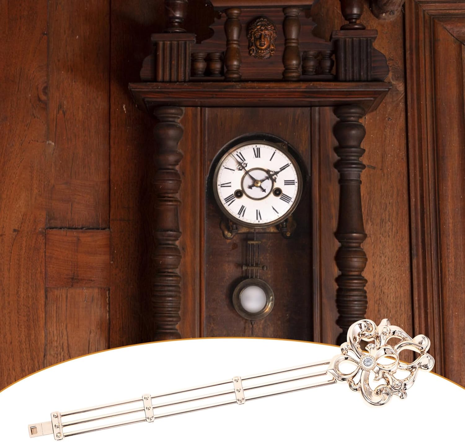 GANAZONO Accesorios de reloj de cuarzo Reloj de pared Adornos de suministro Reloj basculante Reloj de pared de cuarzo Reloj de pared Piezas de