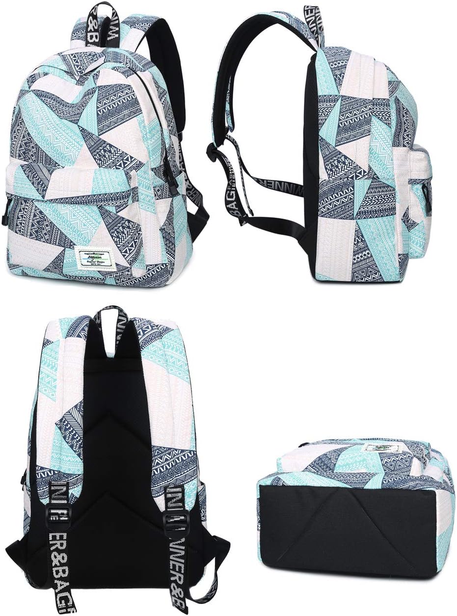 Mygreen – Mochila escolar con bonitos diseños para niños y niñas, 11.5 x 15.7 x 5.1 pulgadas