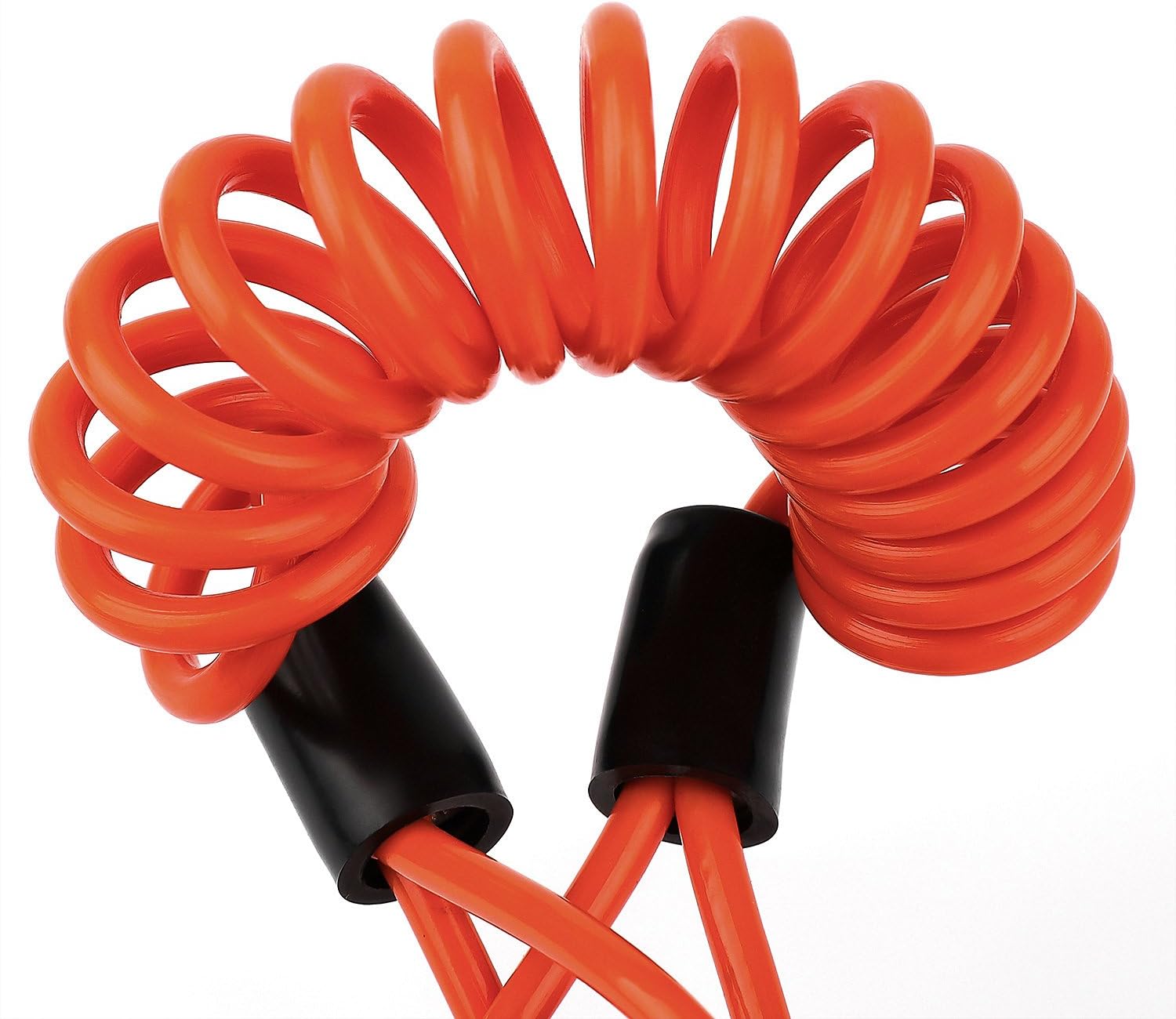 SunPower Recordatorio de bloqueo de disco Cable de alarma de motocicleta Alarma de seguridad Cuerda de resorte Alambre SPC001 (naranja)