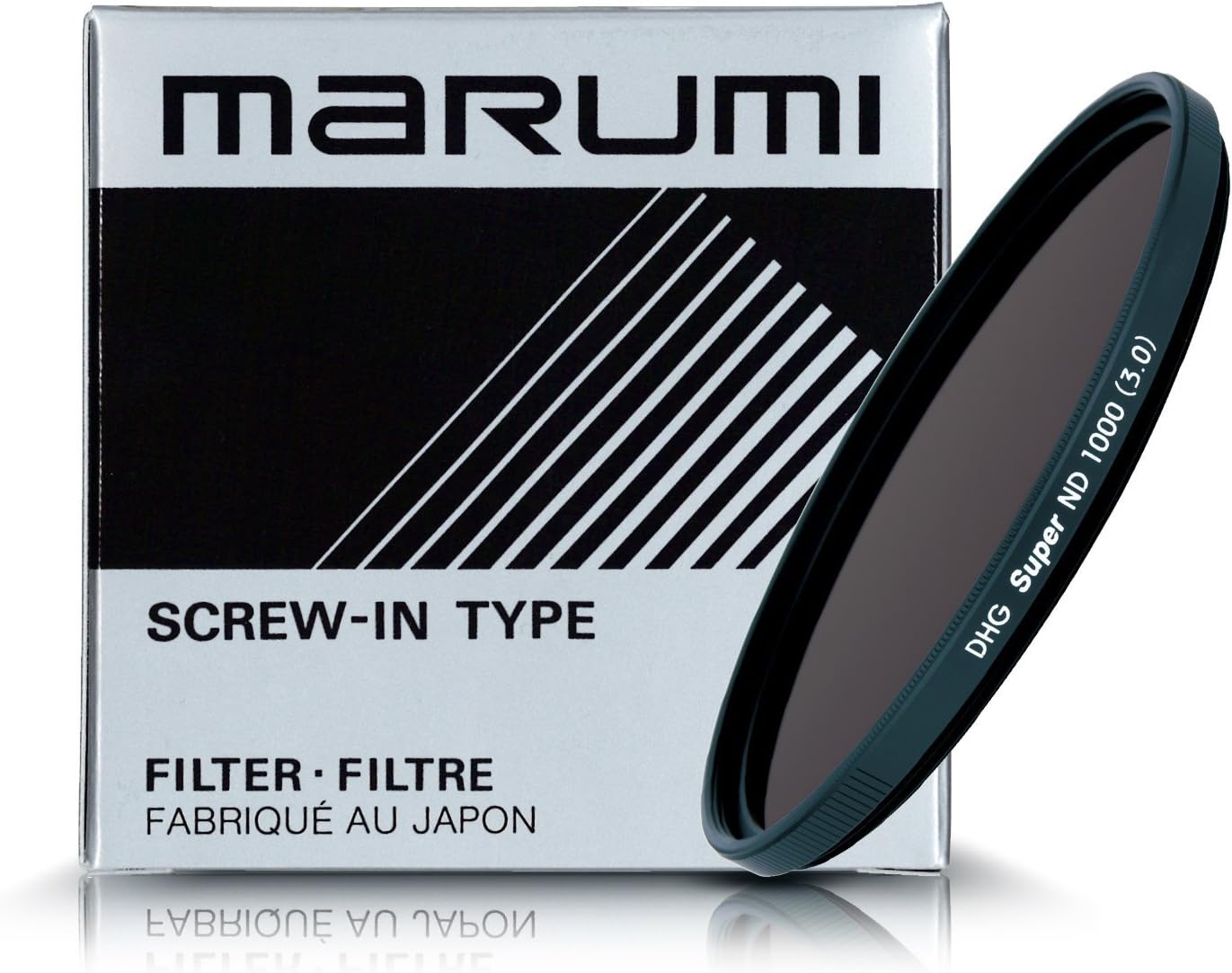 Filtro Marumi DHG Super ND1000 de 3.031 in, 10 paradas, vidrio óptico ND3.0, fácil de limpiar, 77, fabricado en Japón