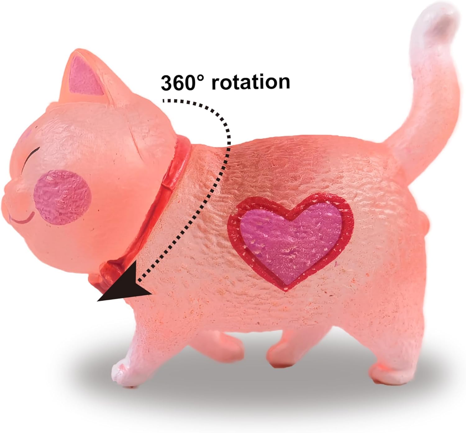 Paquete de 9 imanes 3D de gatos lindos para refrigerador, oficina, nevera, decoración del hogar para cocina, casa, pizarra blanca, notas, calendario