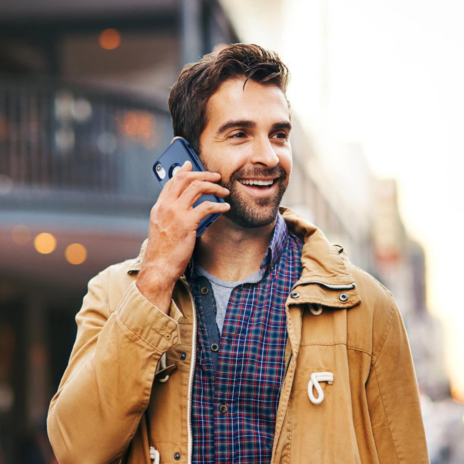 Mornex Compatible con iPhone XR, funda protectora de silicona mate 3 en 1, resistente a prueba de caídas, a prueba de golpes, diseñada para iPhone