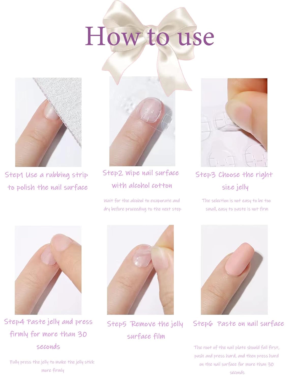 Uñas postizas SWEKKE cuadradas medianas con pegamento de uñas blancas brillantes con pegamento de uñas Aurora blanco brillante, uñas acrílicas,