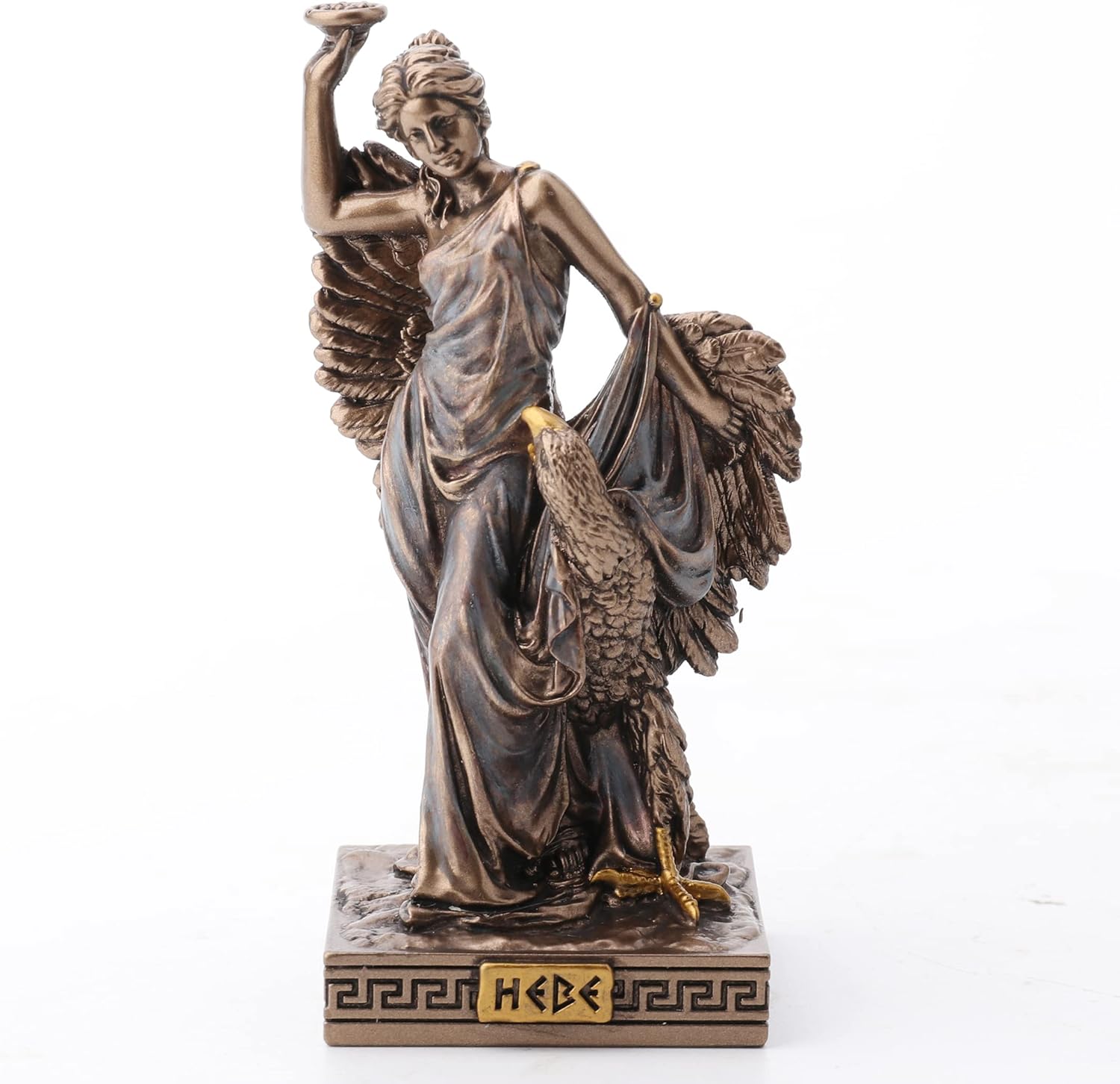 Veronese Design Figura miniatura de los dioses griegos (Hebe, Bronce)