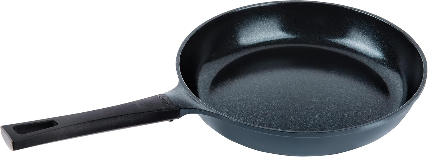 Sartén de cerámica verde de 10 pulgadas de Ozeri, con revestimiento antiadherente de cerámica suave (100% libre de PTFE y PFOA)